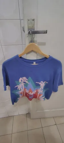 Camisa crooped tamanho m