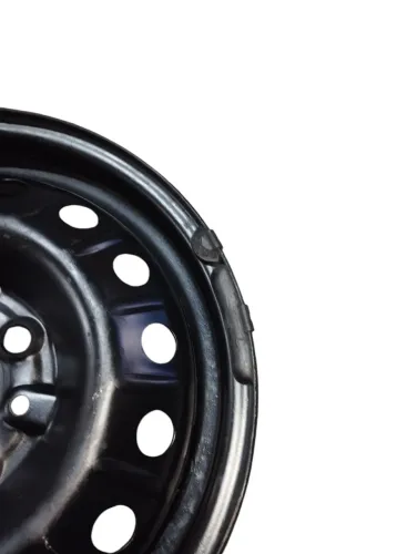 Roda De  Ferro Aro 13 4 Furo Fiat Uno Preto