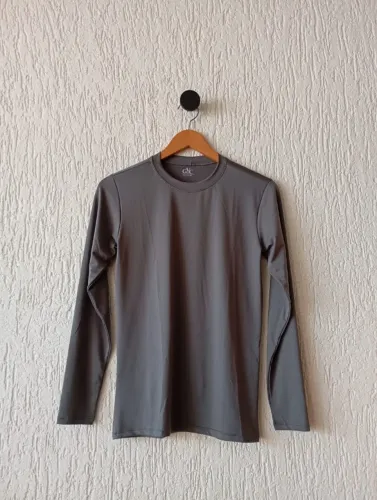 camiseta uv fpu 50+ cinza manga longa feminina tam p