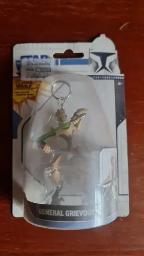 Action Figure Chaveiro General Grievous Star Wars The Clone Wars - Long Jump Lacrado