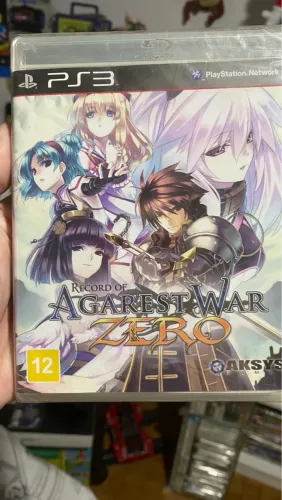 Agarest War Zero - PS3 lacrado novo usa