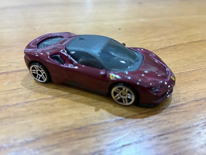 Hot Wheels Ferrari SF90 Stradale (Vinho) do Pack 5 HW Motor Show