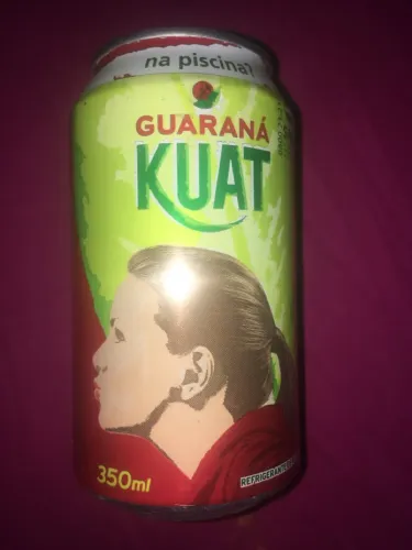 Lata Guaraná Kuat Década de 90
