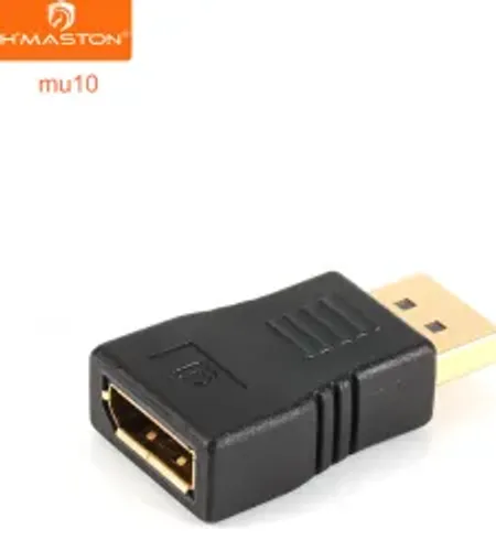ADAPTADOR CONVERSOR DP MACHO P/FÊMEA RETA DISPLAY PORT