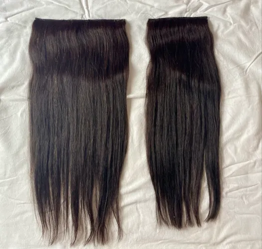 Tela com Tic Tac  Cabelo Humano Vietnamita 65 cm  180 gramas. 