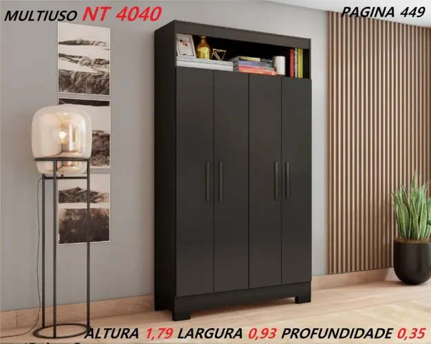 Multiuso 4 portas super espaçoso 