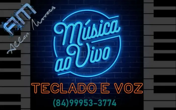 Teclado e Voz para Confraternizações
