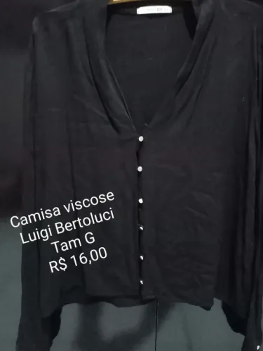 Camisa feminina viscose