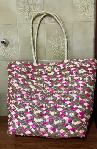 Bolsa artesanal de praia