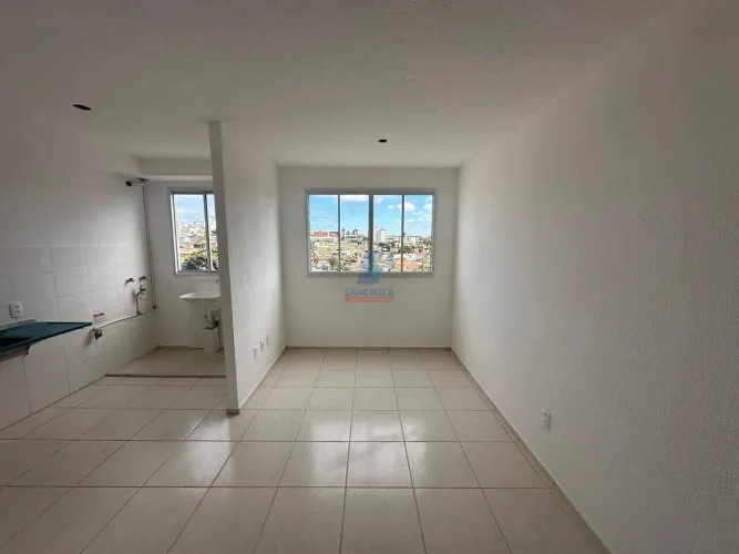Apartamento 2 quartos, 01 vaga demarcada, e elevador e lazer completo, Contagem/MG