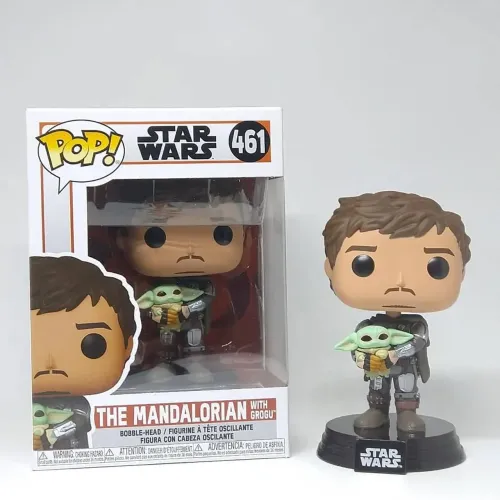 Funko Pop! Star Wars The Mandalorian with Grogu