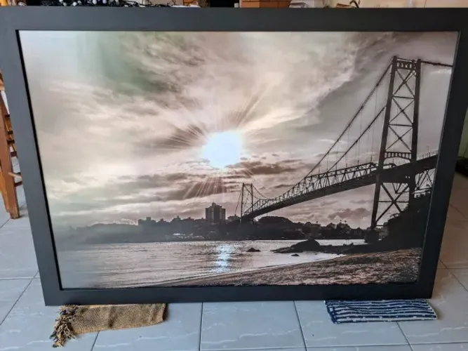 Quadro Ponte Hercílio Luz - GRANDE!!