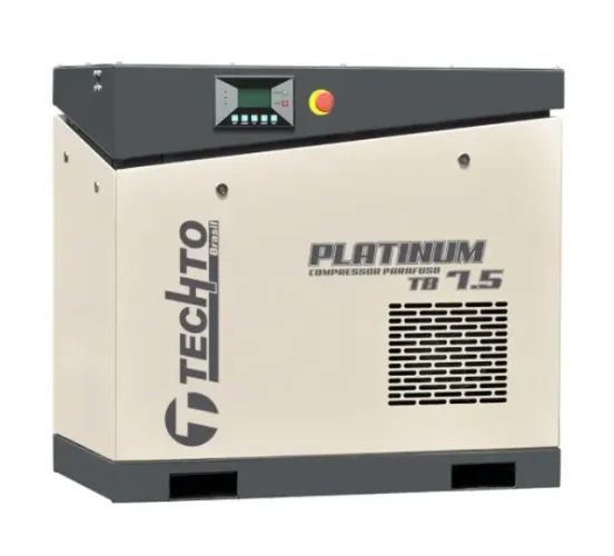 Compressor parafuso 7.5HP - 28 PCM techto 8 bar