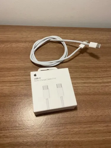 Cabo USB-C 60W Apple (1m) - Original - com Nota Fiscal