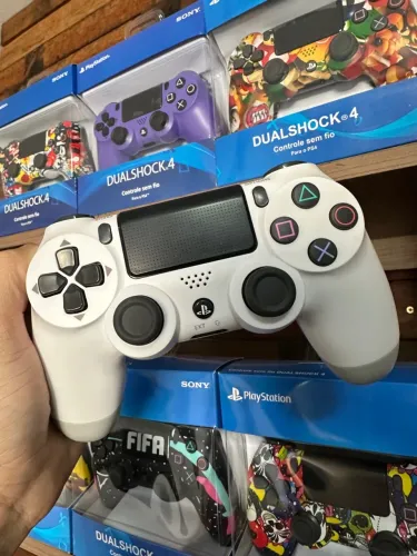 Controle PS4 PC TV ENTREGAMOS COM GARANTIA Várias Cores diversificadas