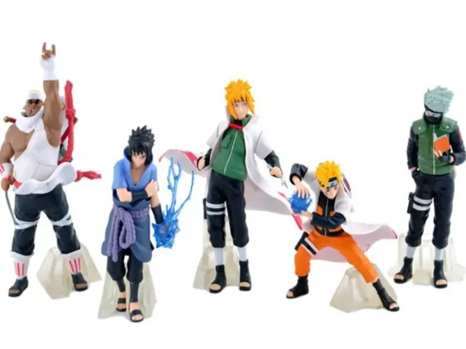 Bonecos Naruto Coleção