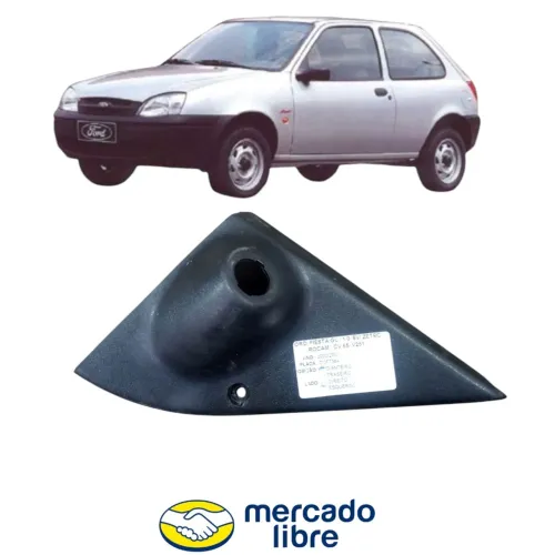 Acabamento Interno Retrovisor Fiesta Courier Esq 2001