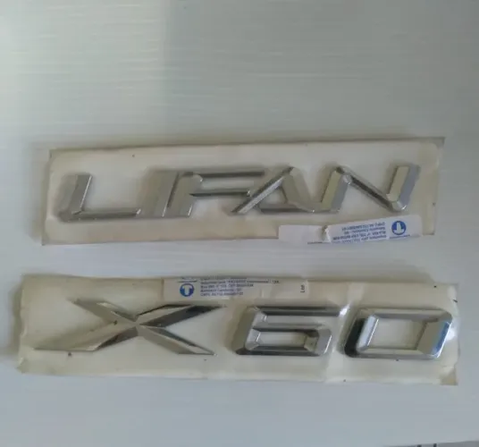 Logo traseira Lifan X60 novo