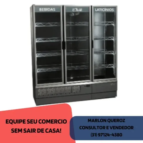 Refrigerador Expositor 3 Portas Polar Novo