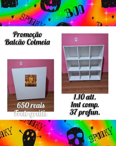 Balcão colmeia