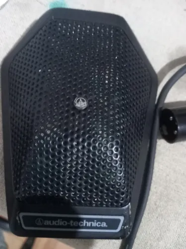 Microfone condensador áudio technica