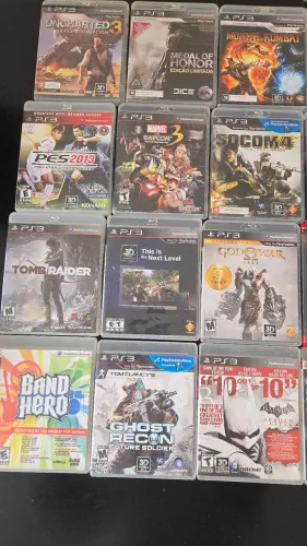 Jogos ps3, PlayStation 3 levandomtodos faço a 10 reais cada 