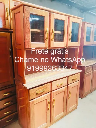 Armário para cozinha de madeira