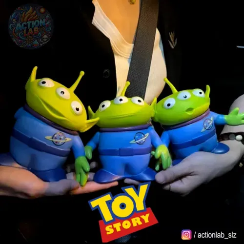 Action Figure Conjunto Aliens Pizza Planet (16 cm) - Toy Story - Disney Pixar