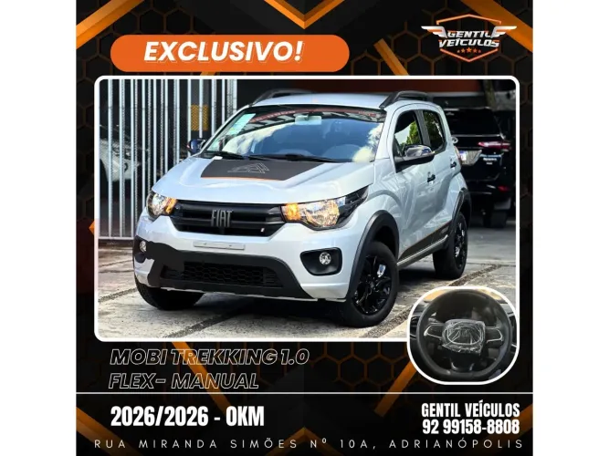 Fiat Mobi Drive 1.0 Flex 6V 5P 2026