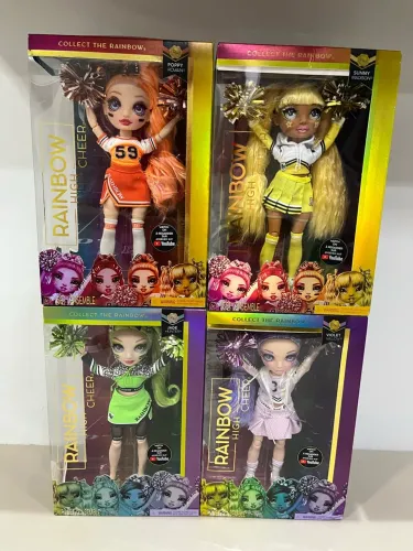 Bonecas Rainbow High Cheer Líder de Torcida