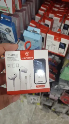 Fone de iPhone  com microfone 