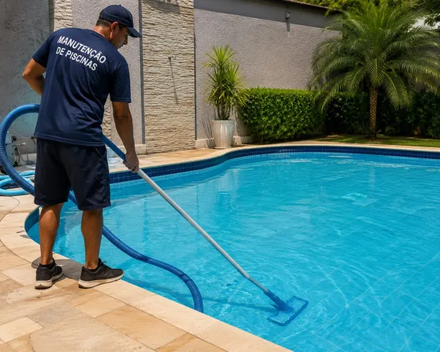 Manutenção de piscina