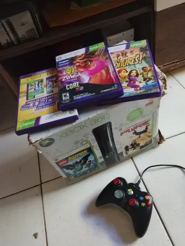 XBOX 360 ELITE COMPLETO!