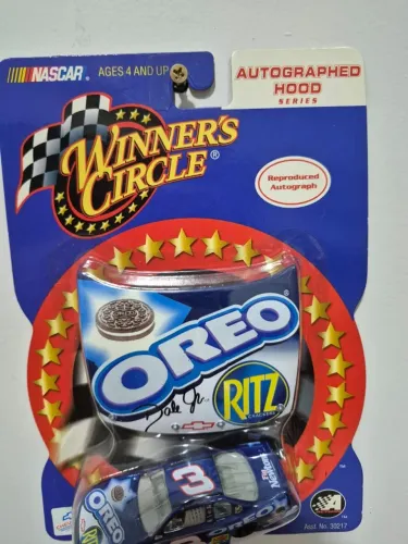 NASCAR #3 OREO / RITZ - Autographed Hood Series - Lacrado!