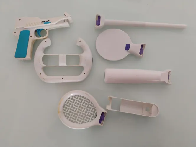 Lote de Acessórios para controle de Nintendo Wii - favor ler anúncio