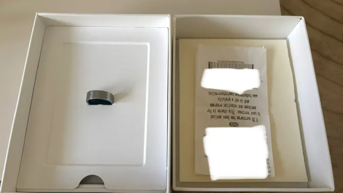 Anel Inteligente Ultrahuman Ring Air - Tam. 9 - Original, Completo, Sem Mensalidade