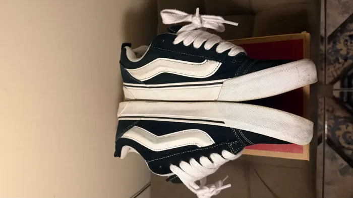 Tênis Vans Knu Skool Original Preto/Branco - 41