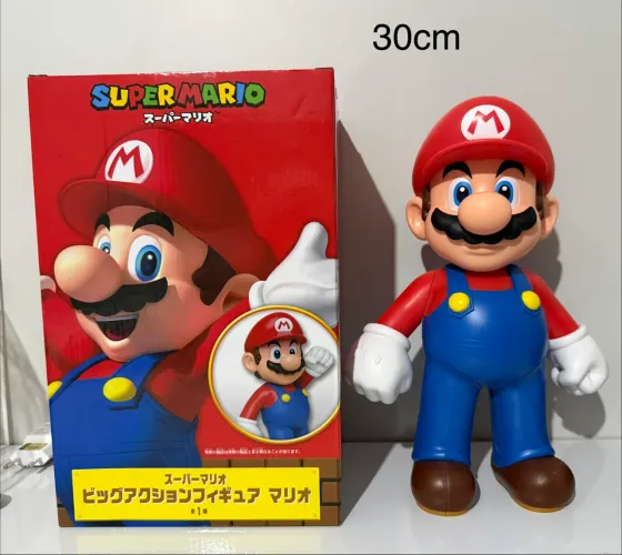 Action figure Super Mário 30cm Japonês Original
