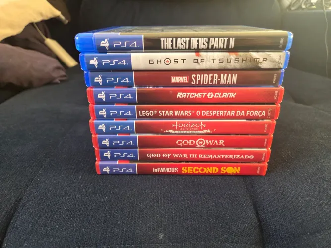 Lote de jogos ps4