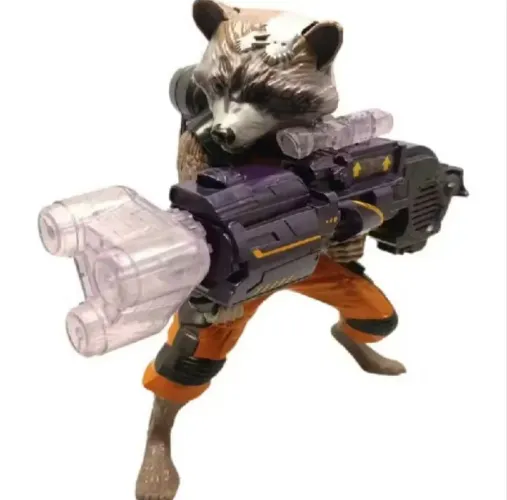 BONECO MARVEL - GUARDIÕES DA GALÁXIA | ROCKET RACCOON BIG BLASTI