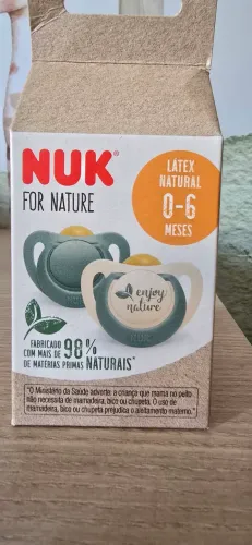 Chupeta Nuk For Nature 0-6 Meses