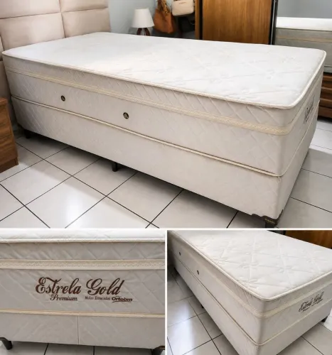 Cama box solteirão