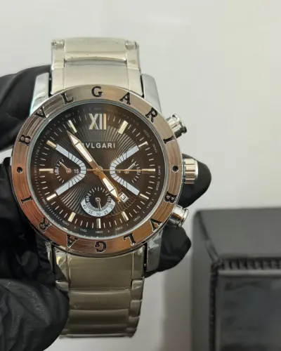 Relógio Bulgari a prova de água em Aço