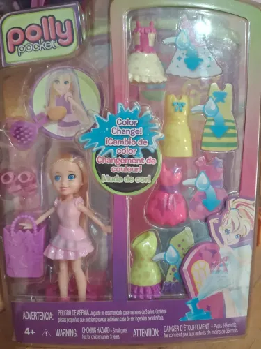 Boneca Polly Pocket - Color Change