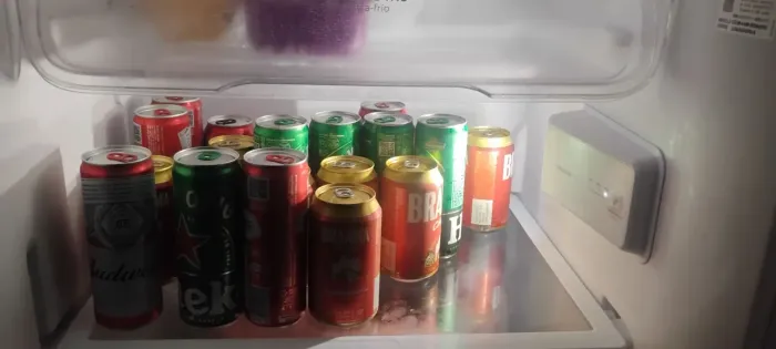 CERVEJAS - HEINEKEN, BUDWAISER E BRAHMA