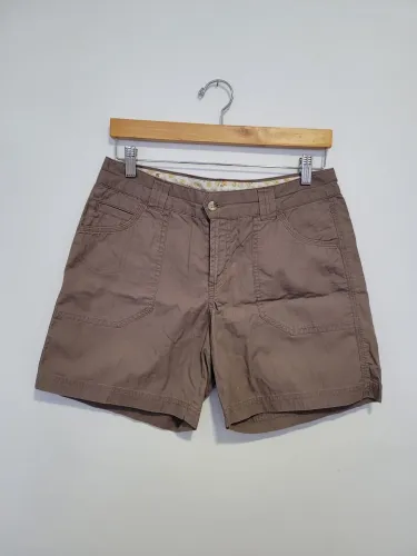 short columbia feminino marrom 38