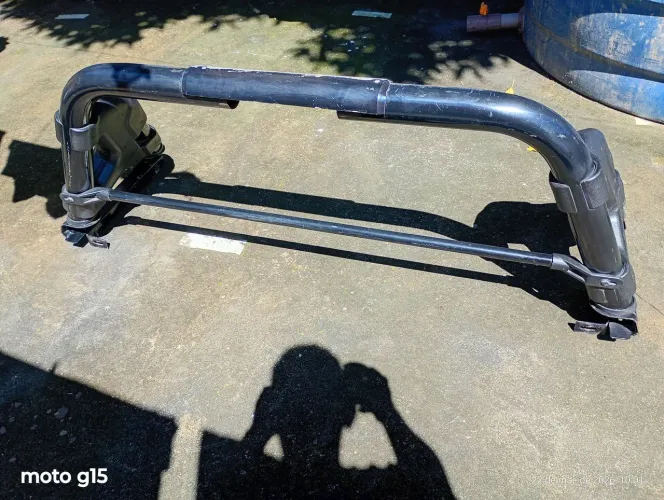 Santo Antônio para caminhonete. L200 antiga e Nissan frontier antiga, muito resistente .
