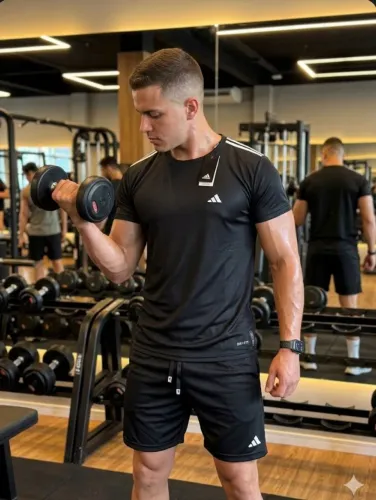 Conjunto dryfit para academia