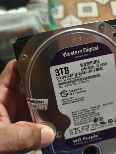 HD DE 3 TERA  WD