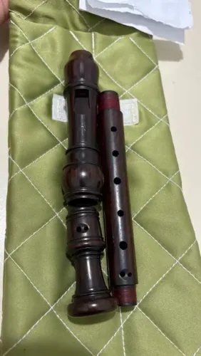 Flauta Doce Soprano em Dó (C) 442Hz - Feita por Luthier